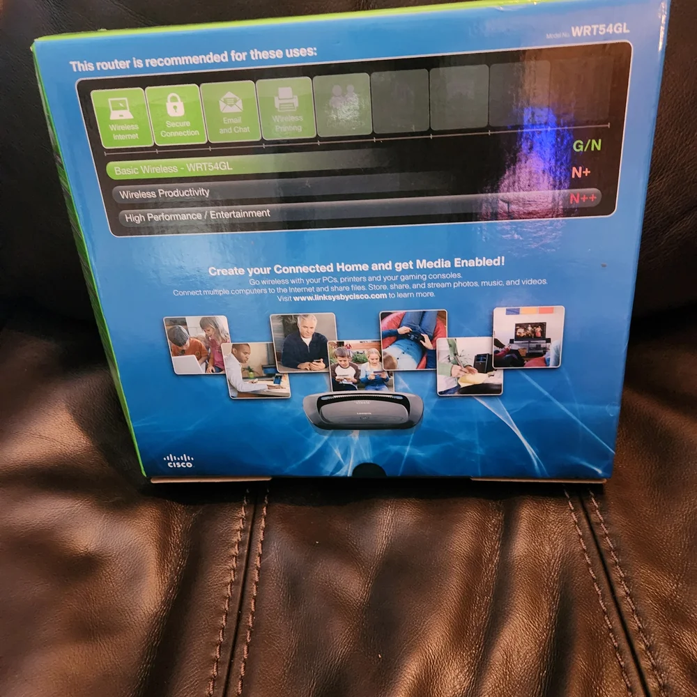 Cosco Linksys Wireless Broadband Router - Picture 3 of 4